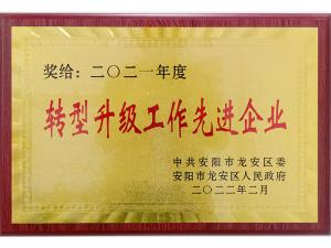 2021 轉型升級先進企業(yè)